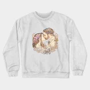 Promesa de Amor los amantes Crewneck Sweatshirt